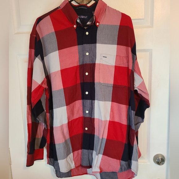 Siegfried Men's Plaid Long Sleeve Casual Shirt,  Size: Large - Picture 4 of 10